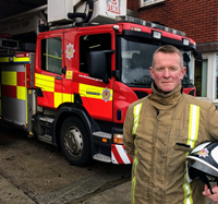 Graeme Binning Scottish Fire & Rescue Service area commander